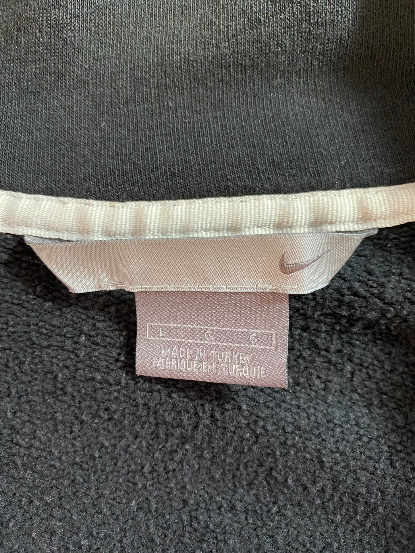 00’ NIKE Size L Vintage Half-zip Sweat-shirt / 9283