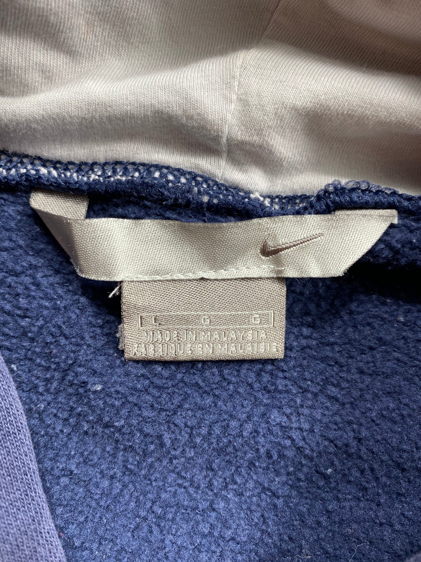 00’ NIKE Size L Vintage Hoodie Sweat-shirt / 6636