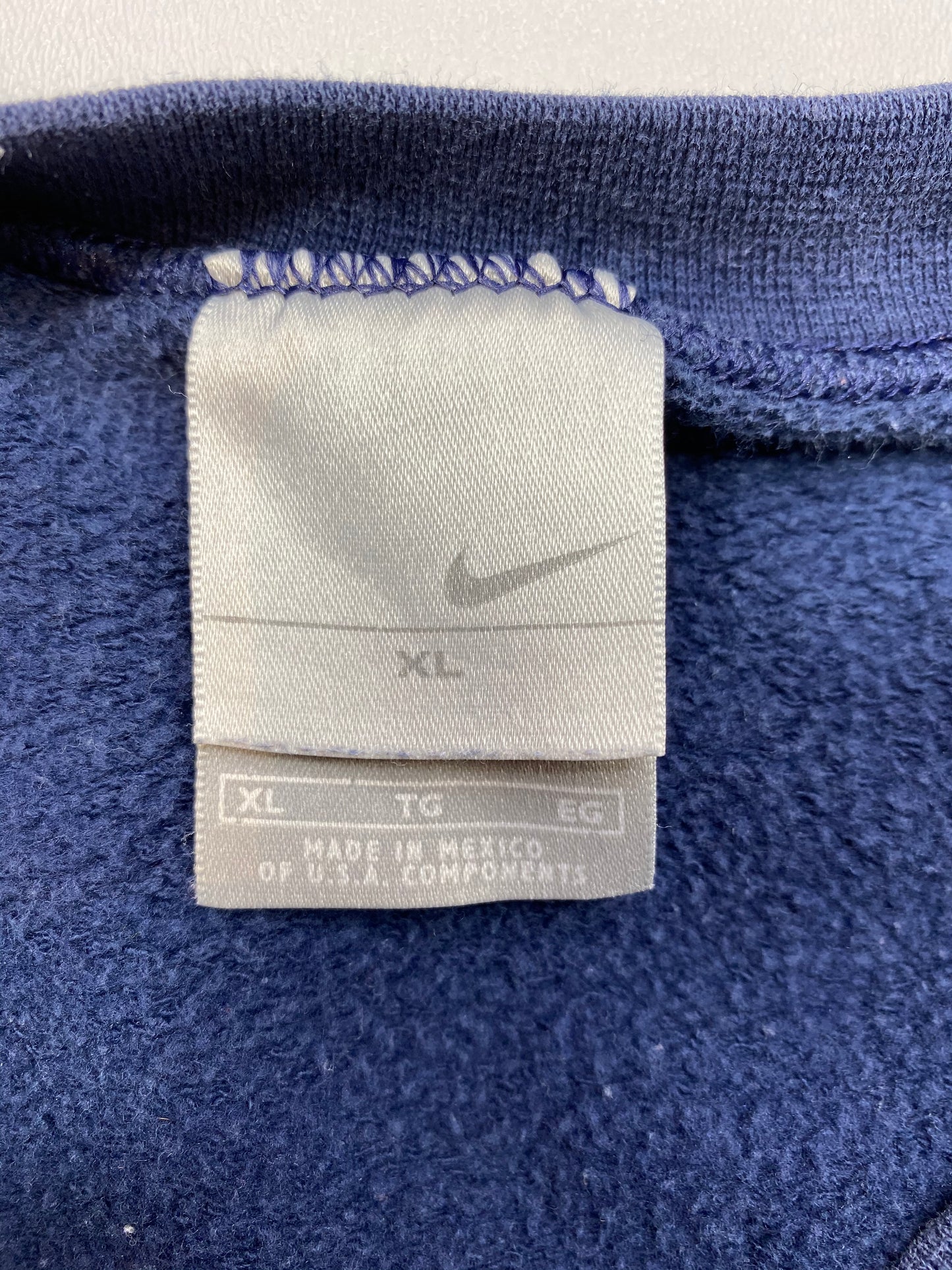 90’s NIKE Mini Swoosh Size XL Vintage Sweat-Shirt / 5309