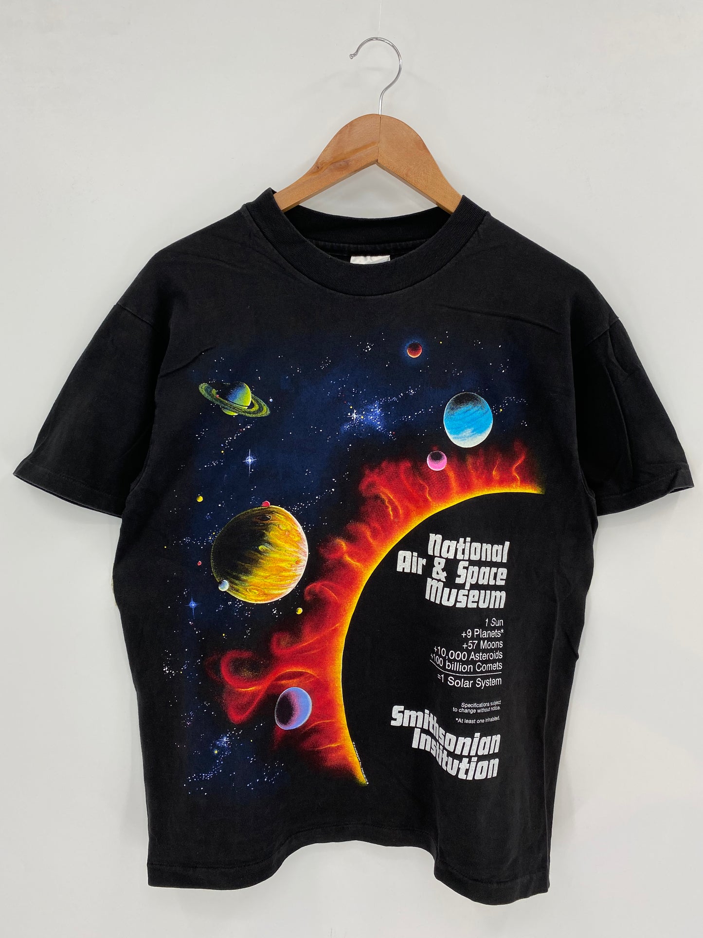 1990’ NATIONAL AIR & SPACE MUSEUM  Made in USA Size M Vintage T-Shirt  / k2873