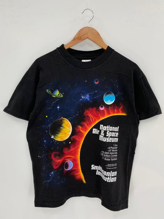 1990’ NATIONAL AIR & SPACE MUSEUM  Made in USA Size M Vintage T-Shirt  / k2873
