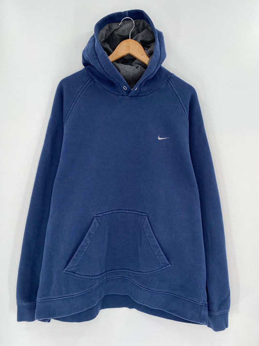 00’ NIKE MINI SWOOSH Size XXL Vintage Hoodie Sweat-shirt / K7121