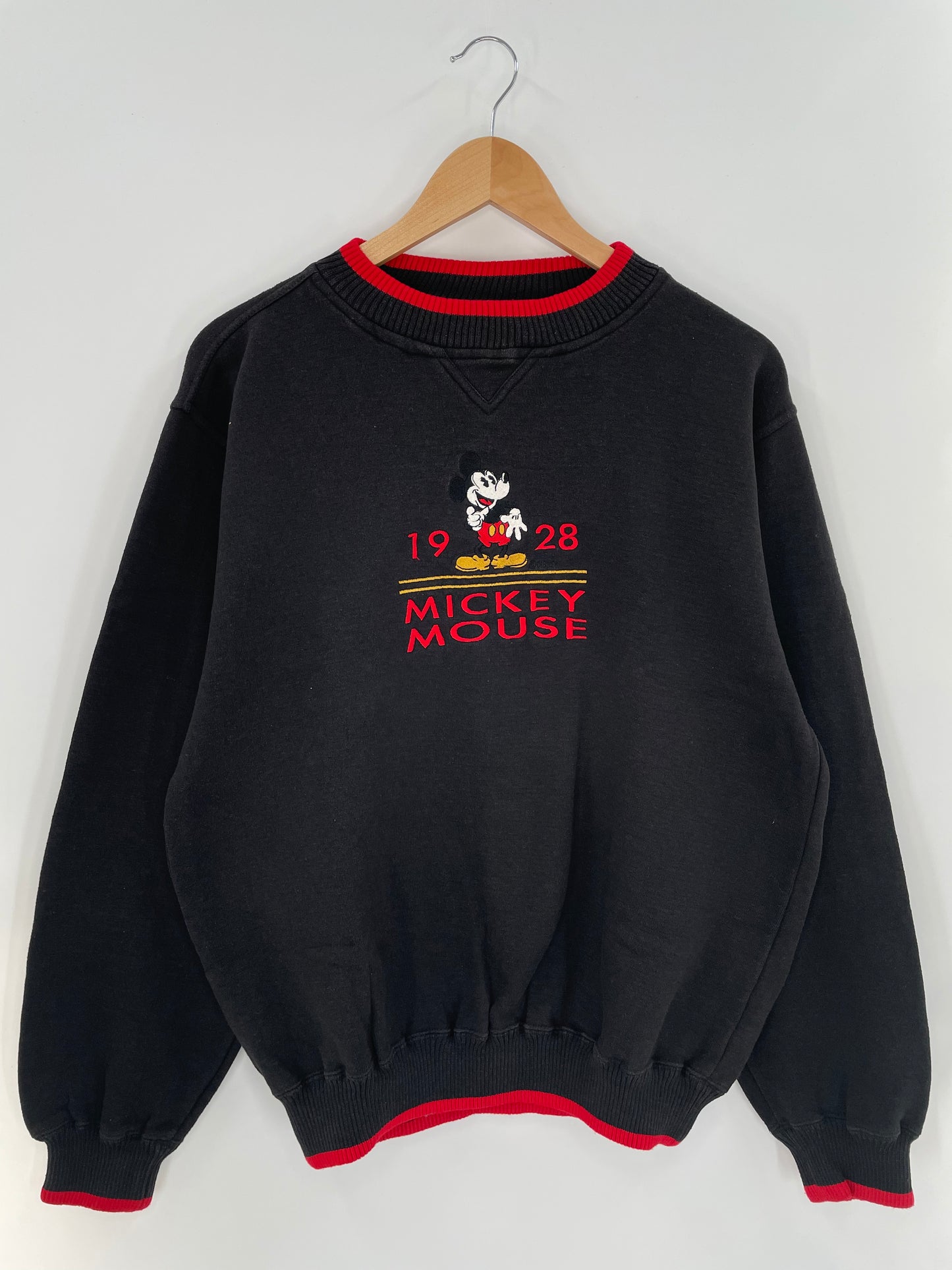 90’s DISNEY MICKEY Size M Vintage Sweat-shirt / K2673