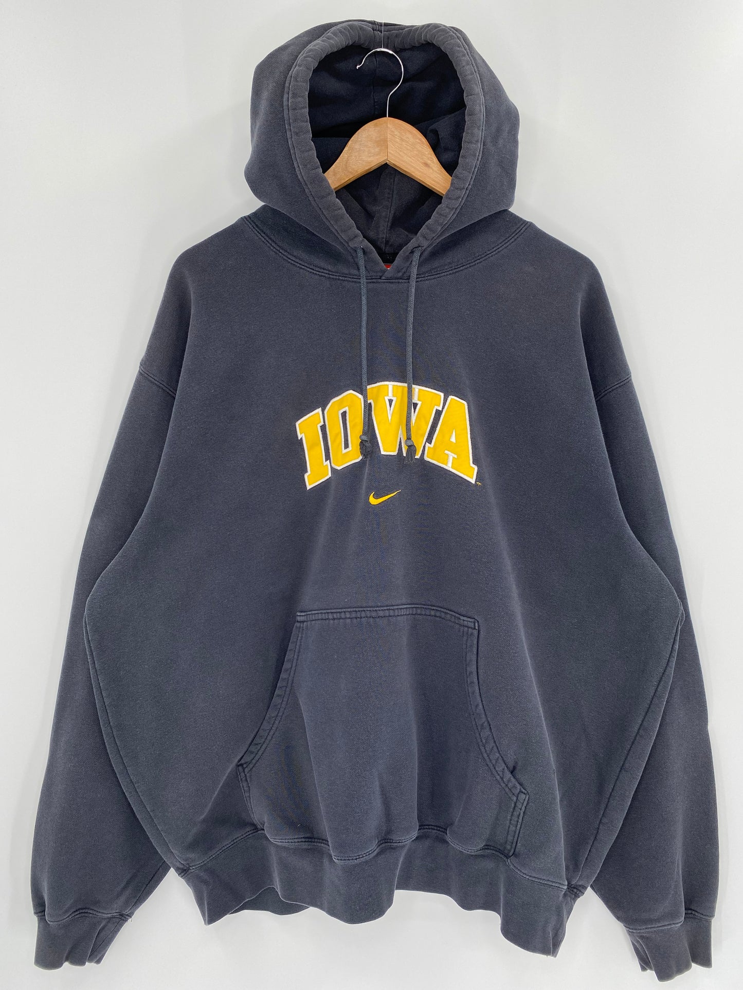 00’ NIKE IOWA Size XL Vintage Hoodie Sweat shirt / 9621