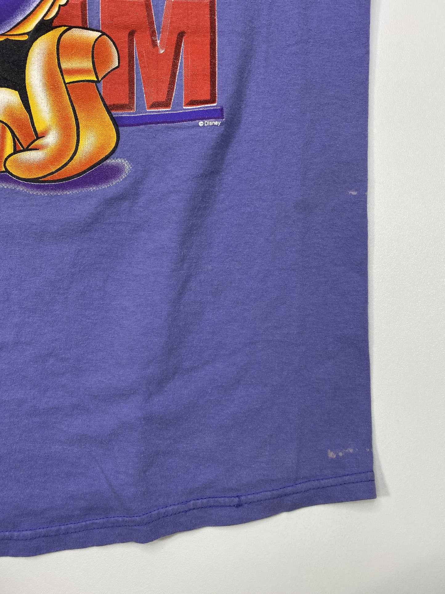 90's DISNEY MINNIE Size Ladies L Vintage T-Shirt / K6368
