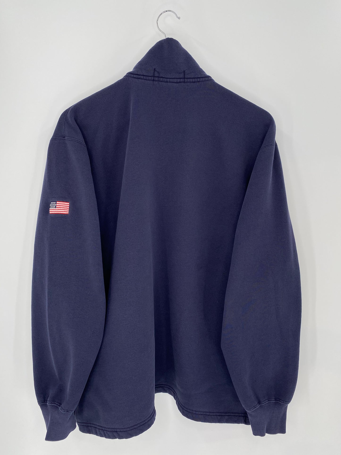 90’s RALPH LAUREN POLO SPORT Size M Vintage Half-zip Sweat-shirt / 9023
