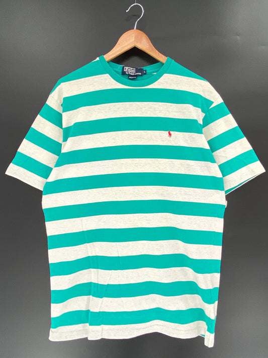 90’s POLO RALPH LAUREN Made in USA Size L Vintage T-shirt / A1162