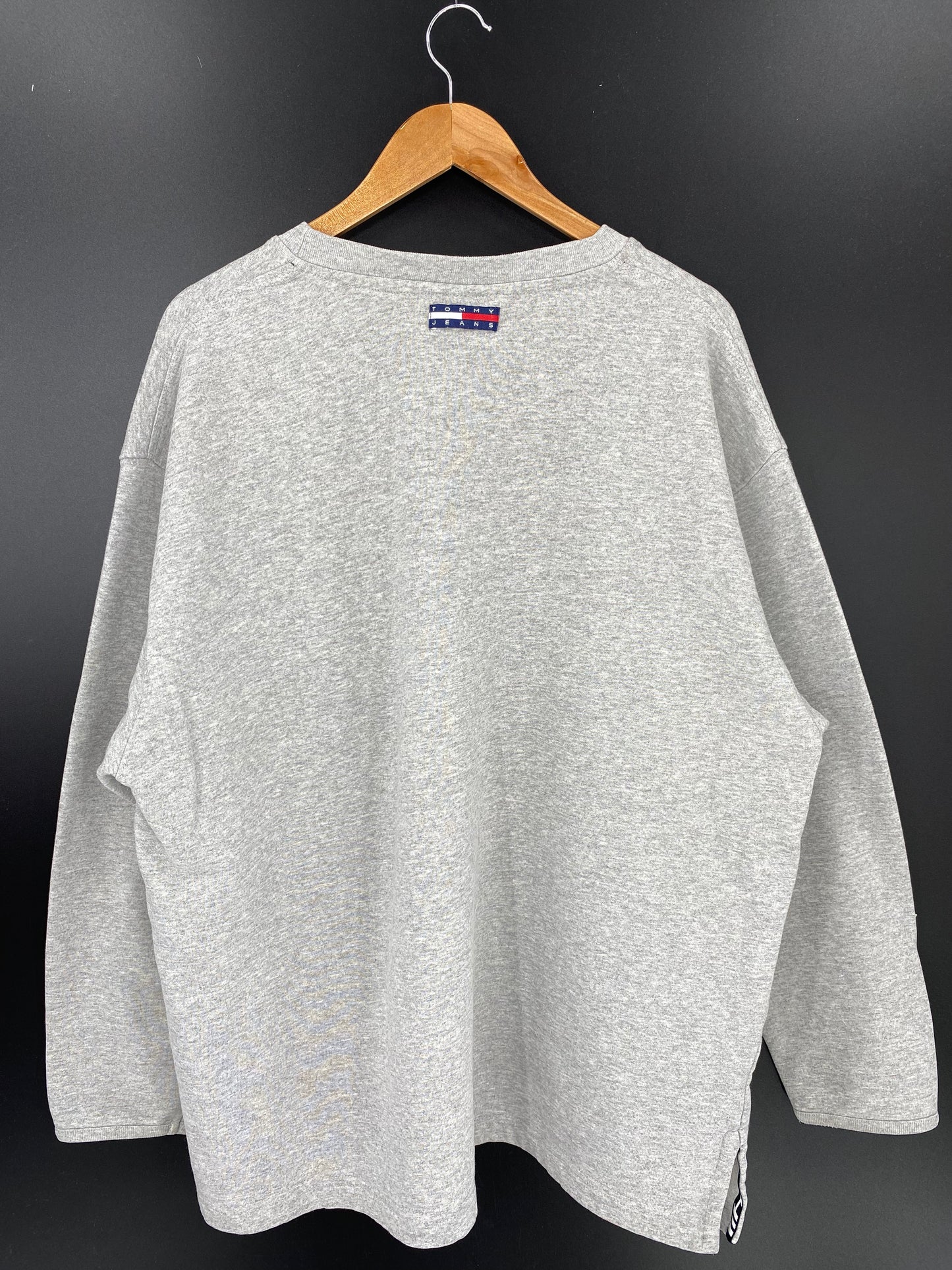 90’s TOMMY JEANS Made in USA Size L Vintage Sweat-Shirt / k922