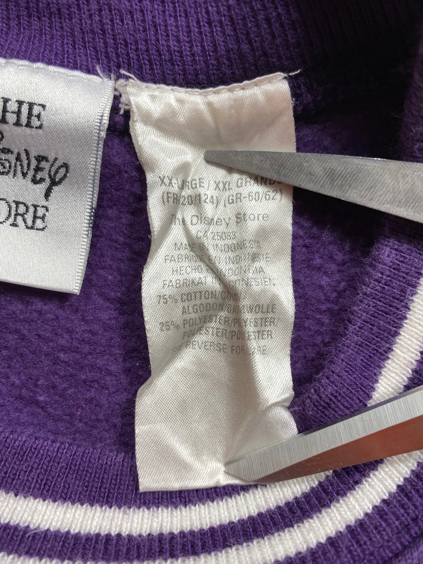 00’ DISNEY POOH Size XXL Vintage Sweat-shirt / 6879