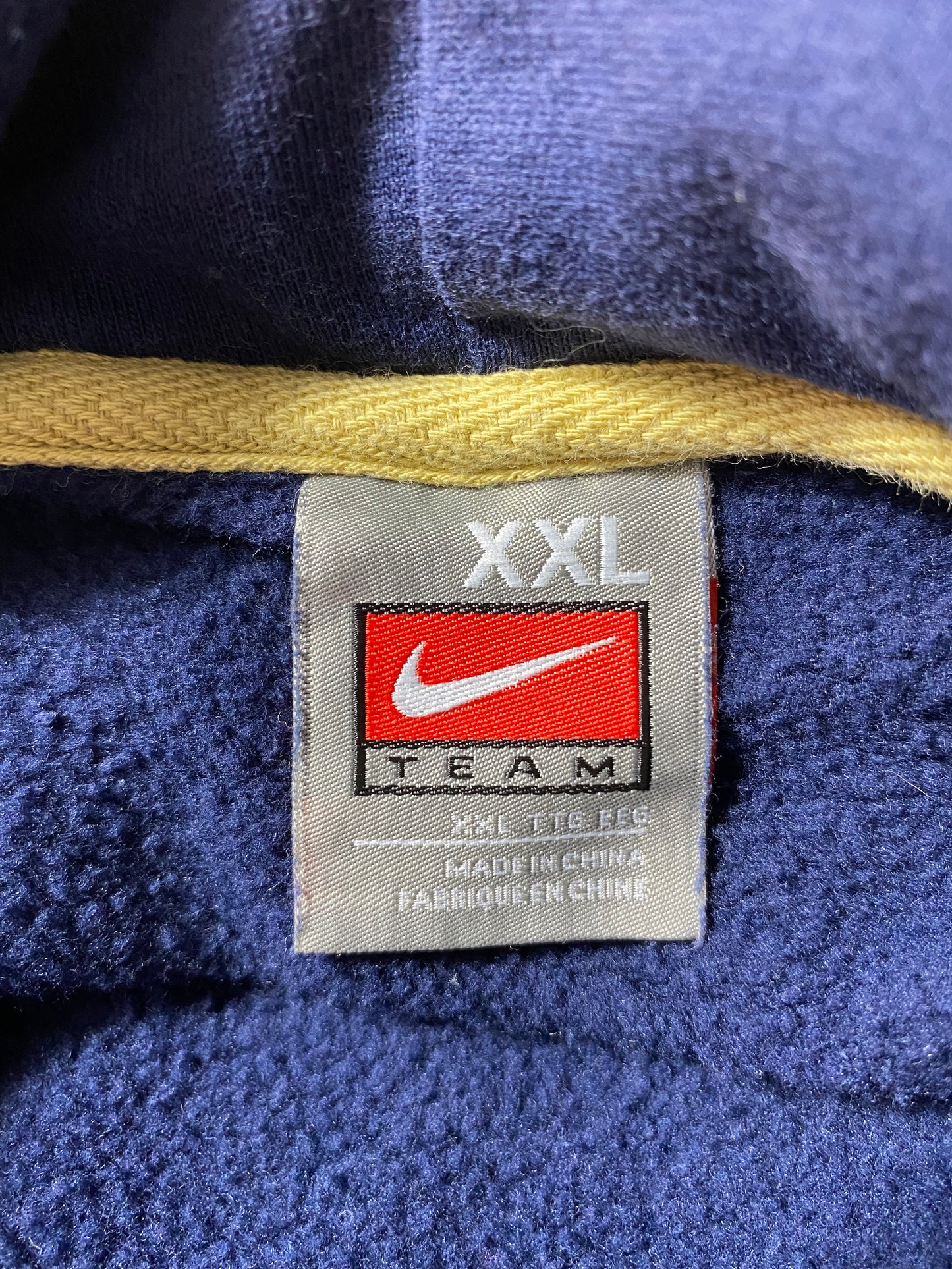 00' NIKE GEOGIA TECH Size XXL Vintage Hoodie Sweat-shirt / K2482