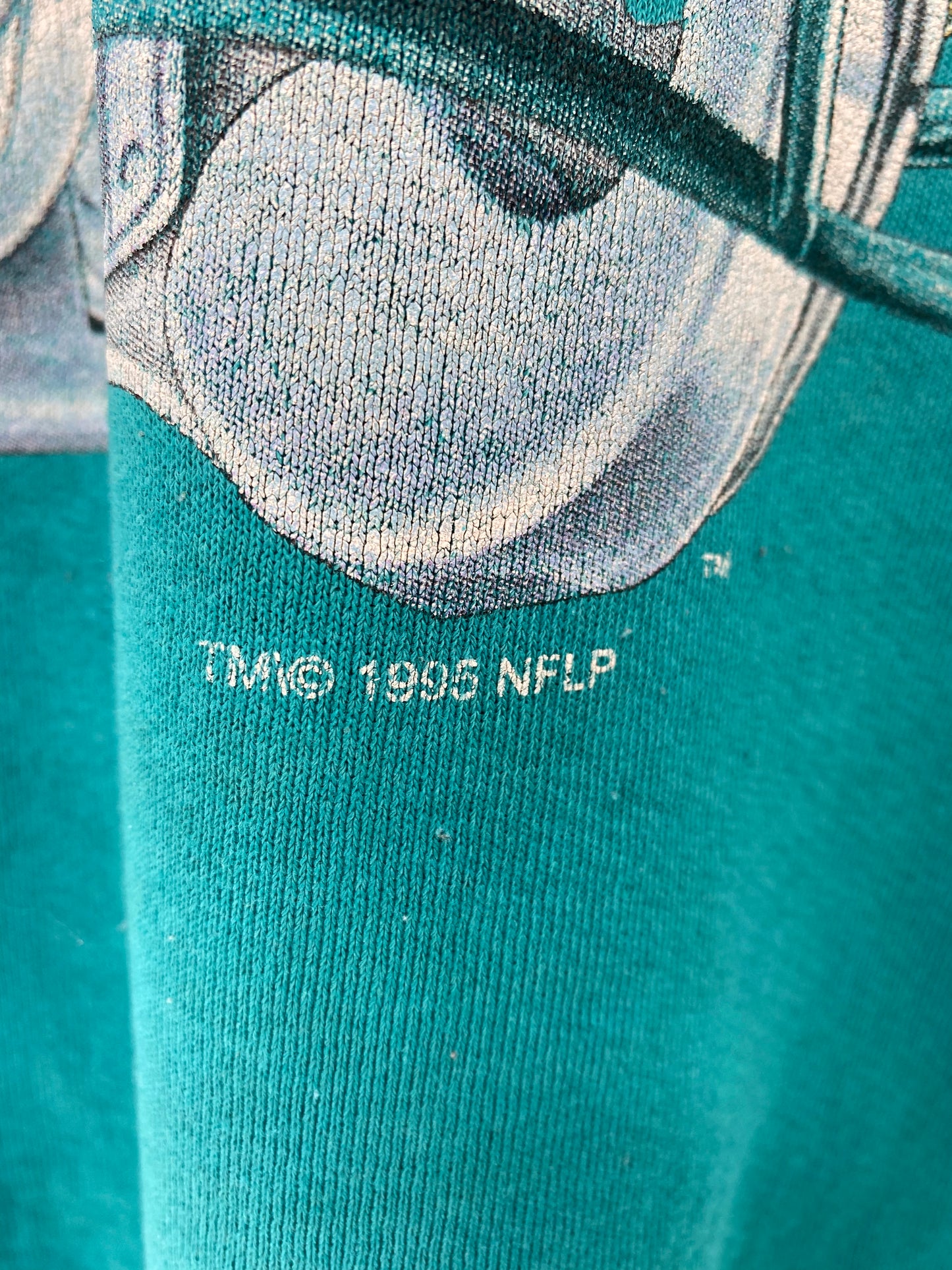 1995’ DOLPHINS Made in USA Size XL Vintage NFL Sweat shirt / k1