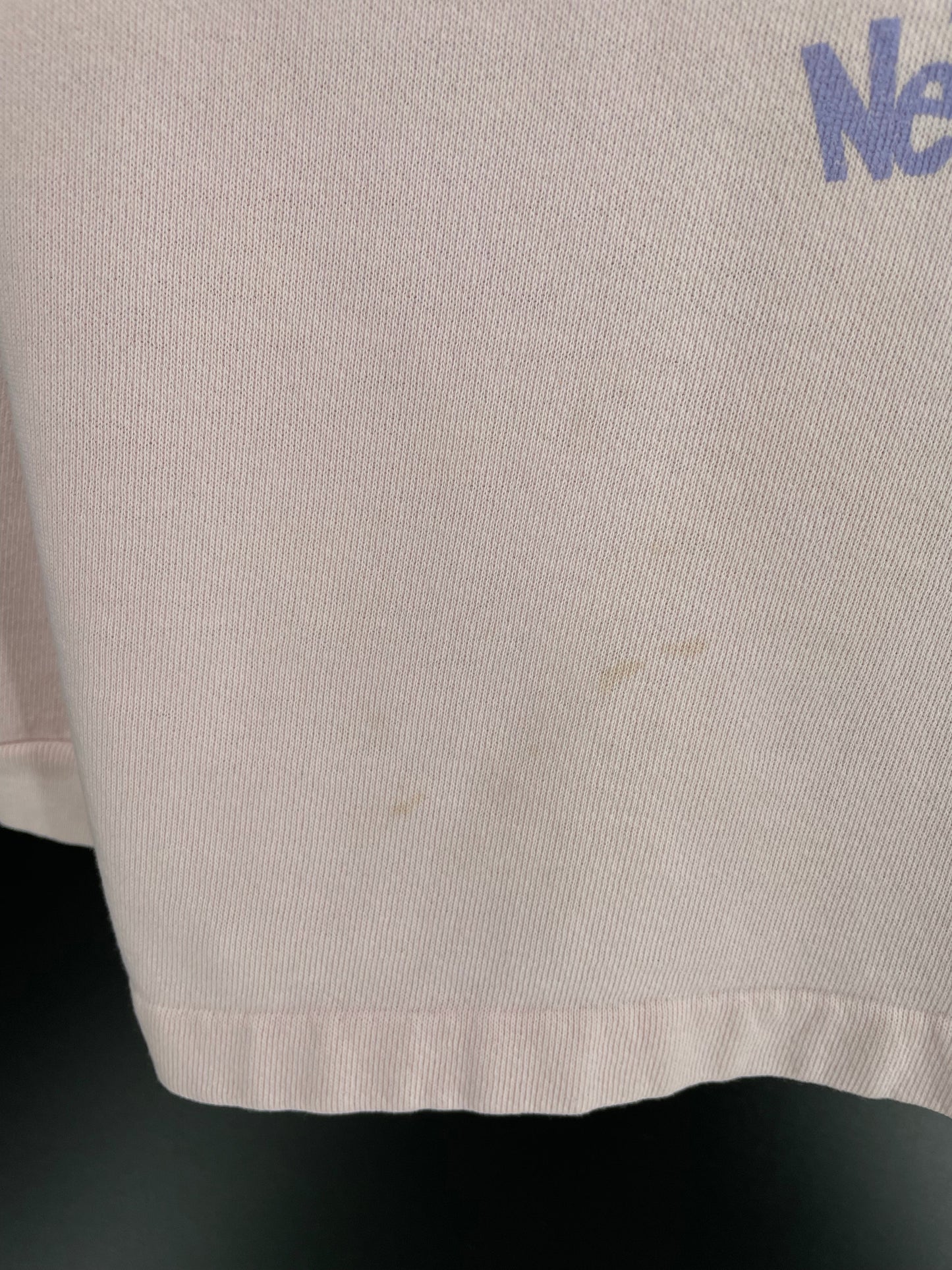 1990 GUESS NEW YORK IN -PARIS Made in USA Size Ladies One size (Approx.L) Sweat-shirt / A54