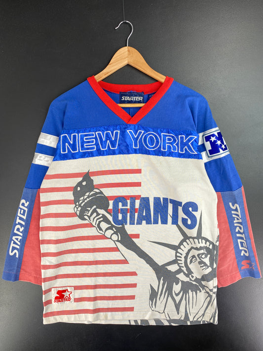90’s STARTER NEW YORK GIANTS Size S Vintage NFL T-Shirt / E505