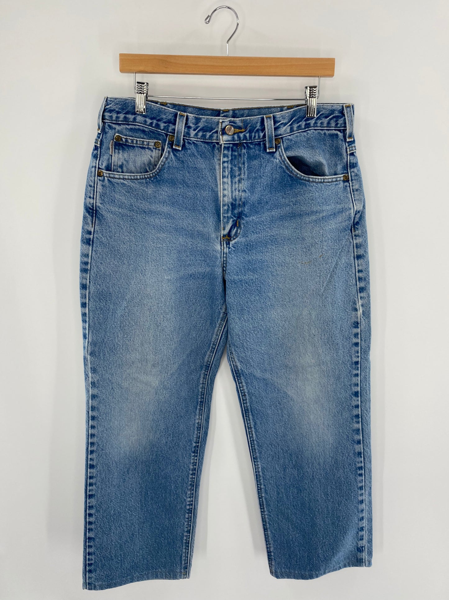 Vintage CARHARTT Size W34 x L26 Denim Pants / A2812