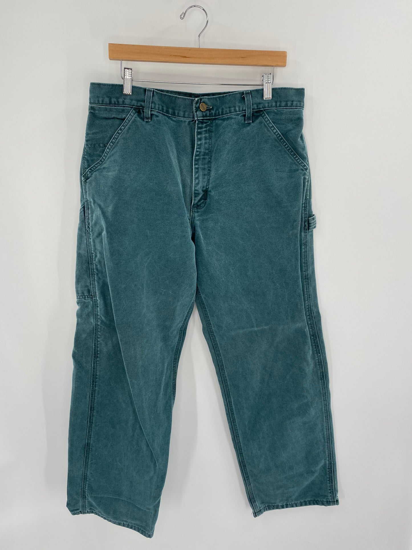 Vintage CARHARTT Size W35 x L30 Duck Pants / A2815