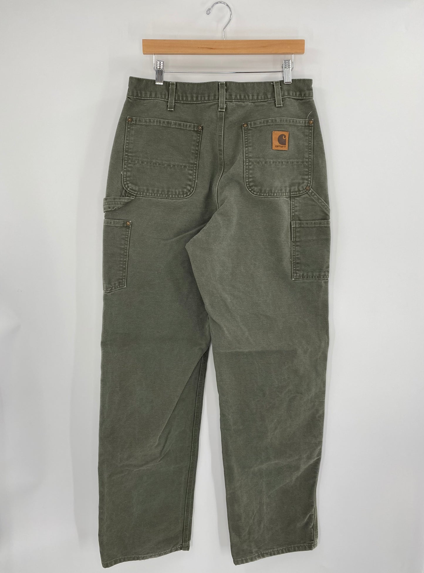 Vintage CARHARTT Size W32 x L36 Vintage Double Knee Duck Pants / A2817
