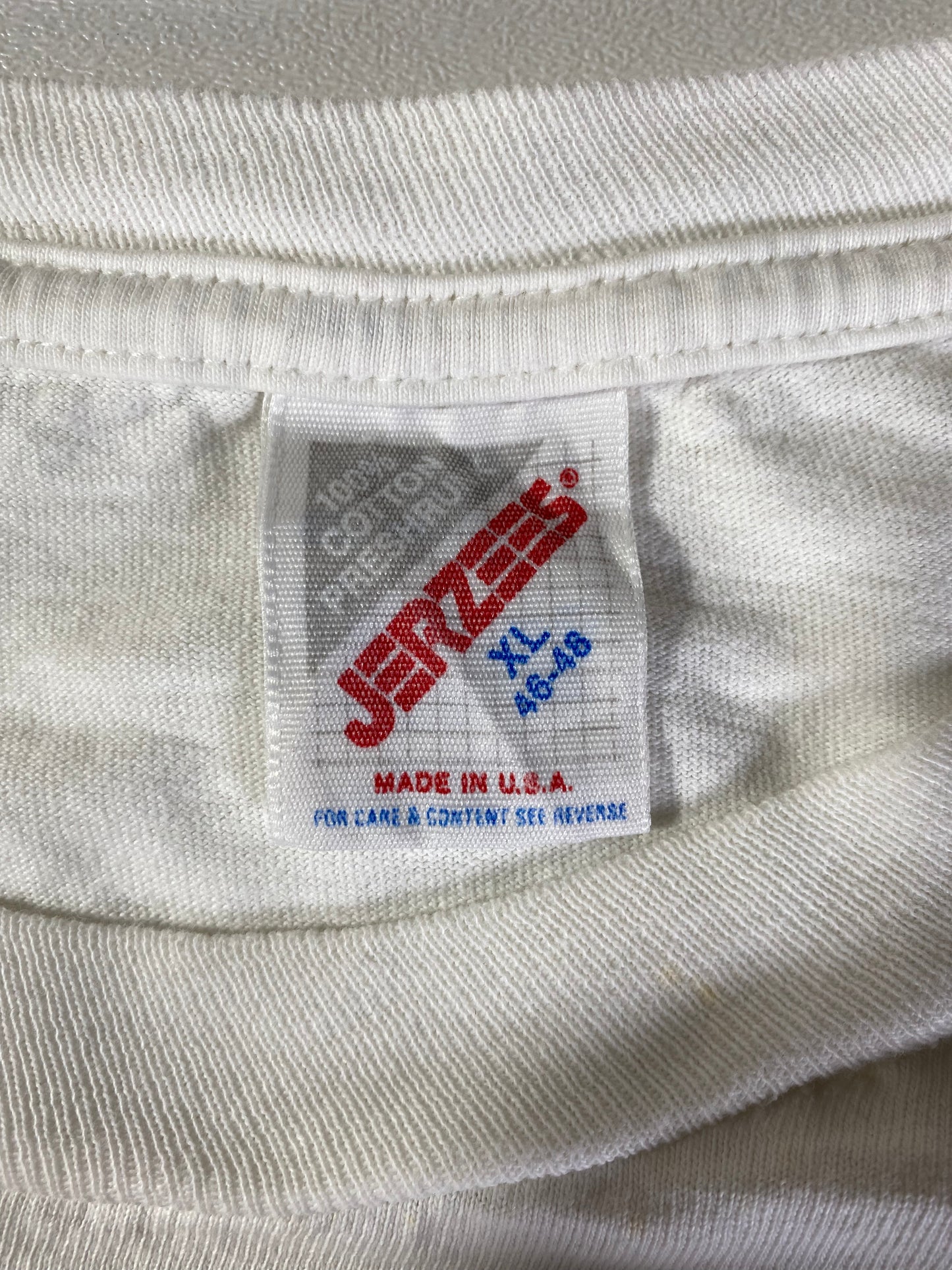 1991 ATLANTA BRAVES Made in USA Size XL Vintage MLB T- Shirt / A2818