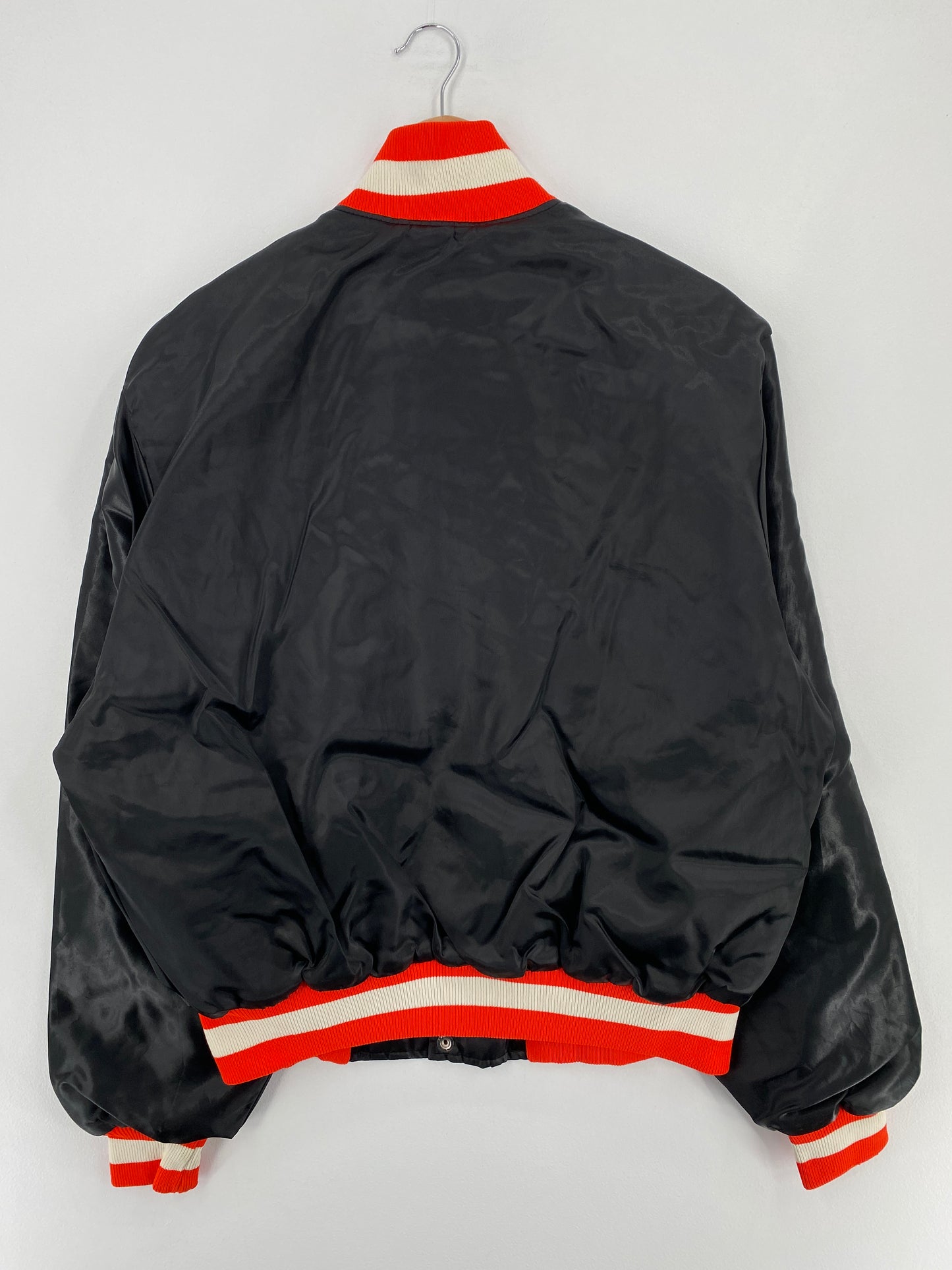 .80’s MOHONASEN Size L Vintage College Padded Nylon Jacket / E571