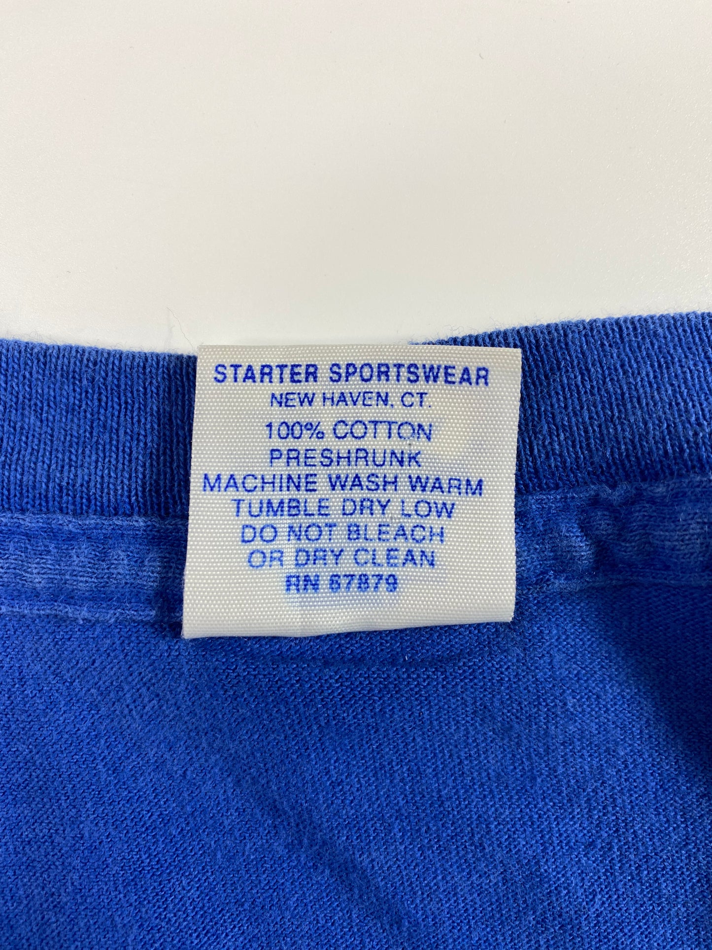 1995 STARTER x ST. LOUIS RAMS Made in USA Size L Vintage NFL T-Shirts / A2831