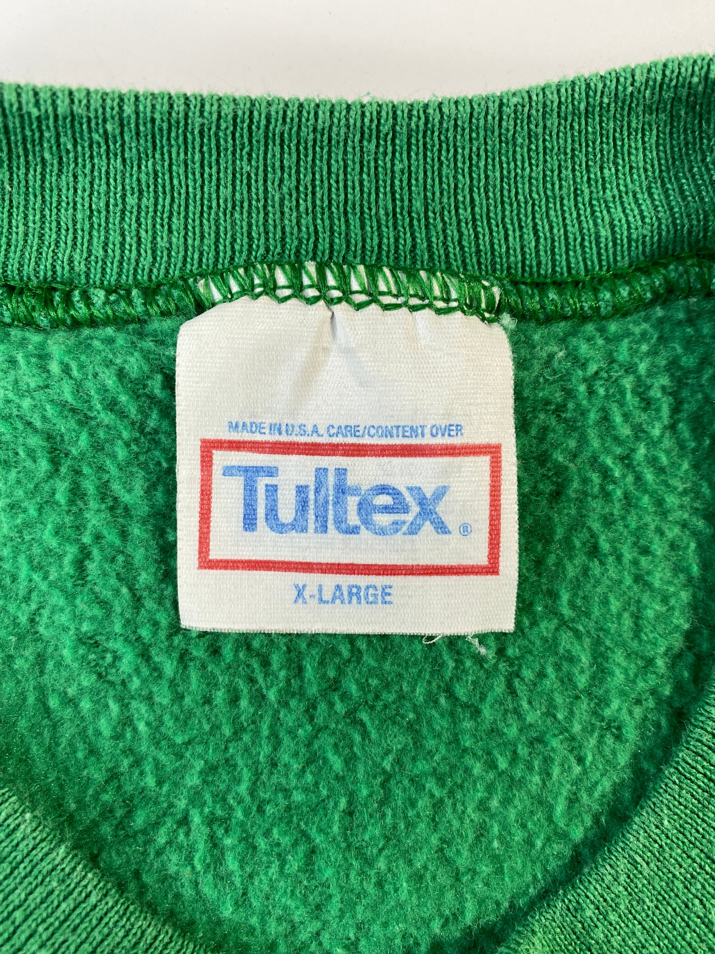 1992 NEW YORK JETS Made in USA Size XL Vintage NFL Sweat-Shirt / E582