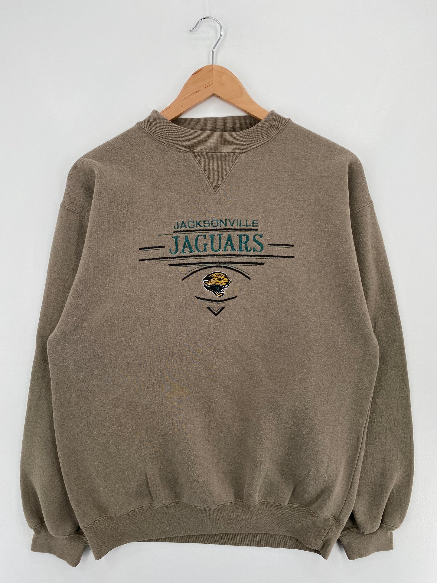 Vintage JACKSONVILLE JAGUARS Size M NFL Sweat-Shirt / E583