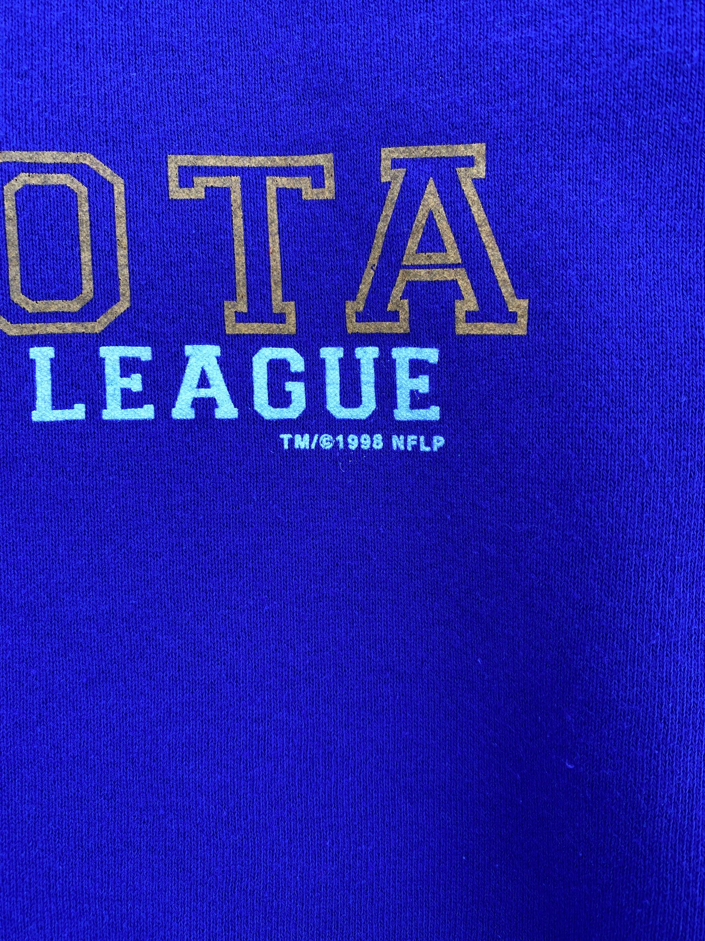 1998 MINNESOTA VIKINGS Made in USA Size XXL Vintage NFL Sweat-Shirt / E585