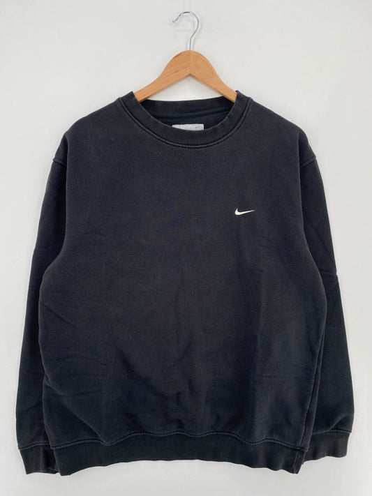 00’ NIKE MINI SWOOSH Size L Vintage Sweat-shirt / E605