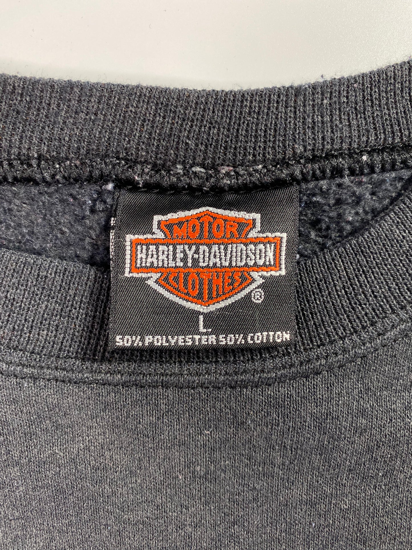 1992 HARLEY DAVIDSON Made in USA Size L Vintage Sweat-shirt / A2840