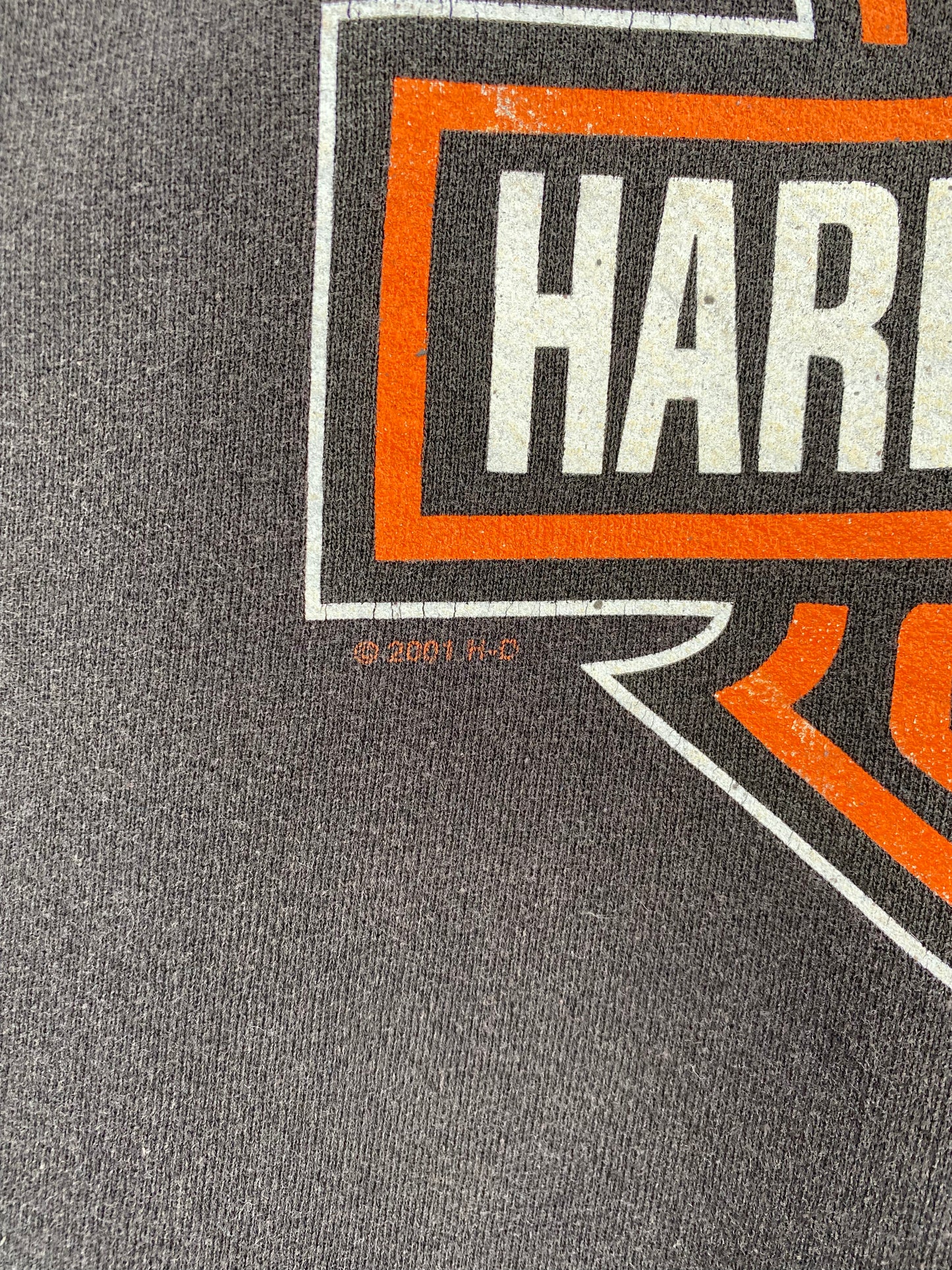 2001 HARLEY DAVIDSON Size XL Vintage Sweat-shirt / A2841