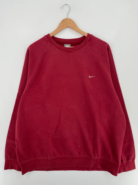 00’ NIKE MINI SWOOSH Size XXL Vintage Sweat-shirt / E597