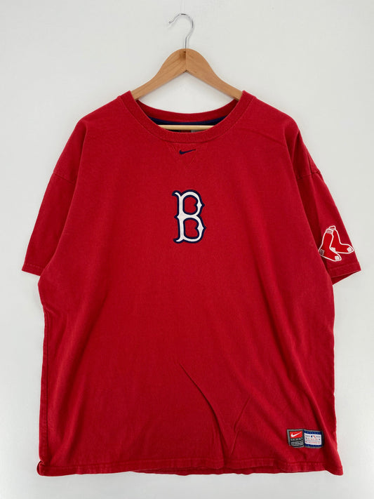 00’ NIKE x BOSTON REDSOX Size XXL Vintage MLB T-Shirt / E5282T