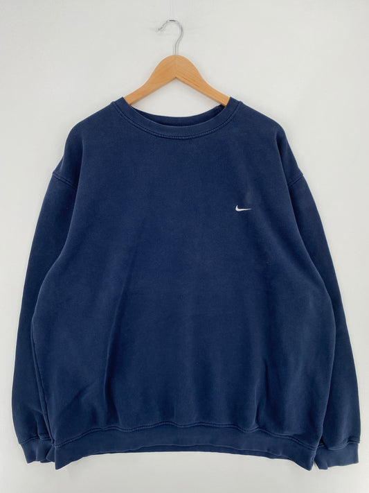 00’ NIKE MINI SWOOSH Size XXL Vintage Sweat-Shirt / E2088S