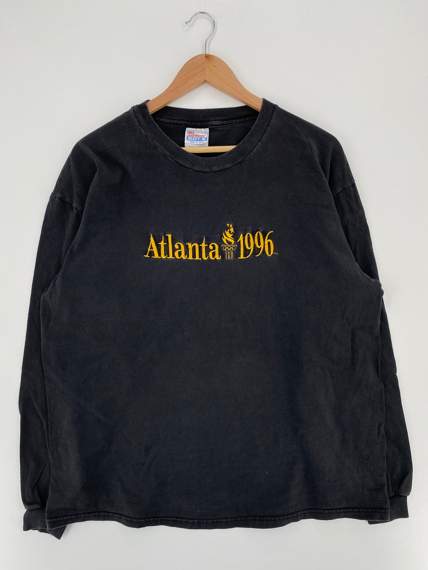 1996 ATLANTA OLYMPIC Size XL Vintage Long Sleeve T-Shirts / A2871