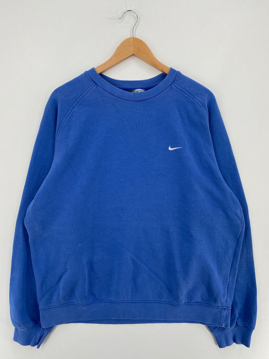 00' NIKE MINI SWOOSH Size XL Vintage Sweat-shirt / E2085S