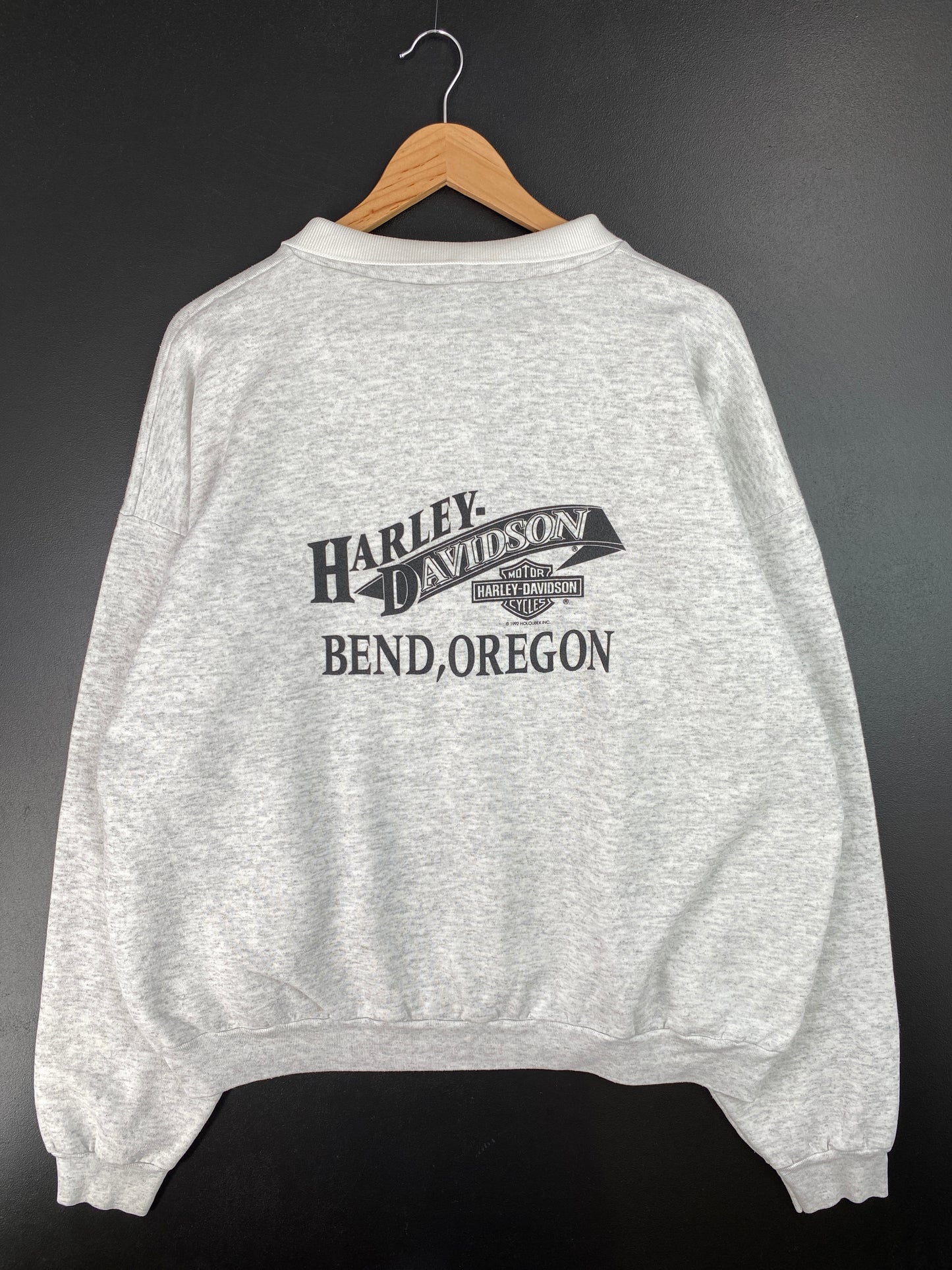 1992 HARLEY DAVIDSON Made in USA Size XXL Vintage Sweat-Shirt  / A6706