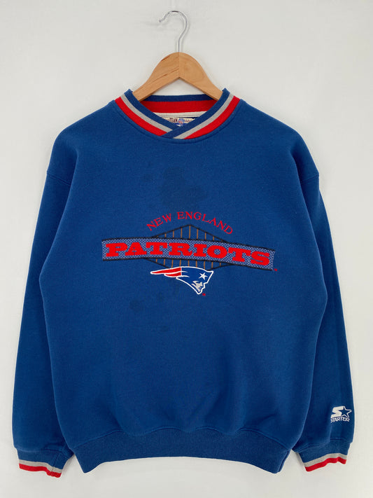 90’s STARTER x PATRIOTS Size M Vintage NFL Sweat-Shirt / E2137S