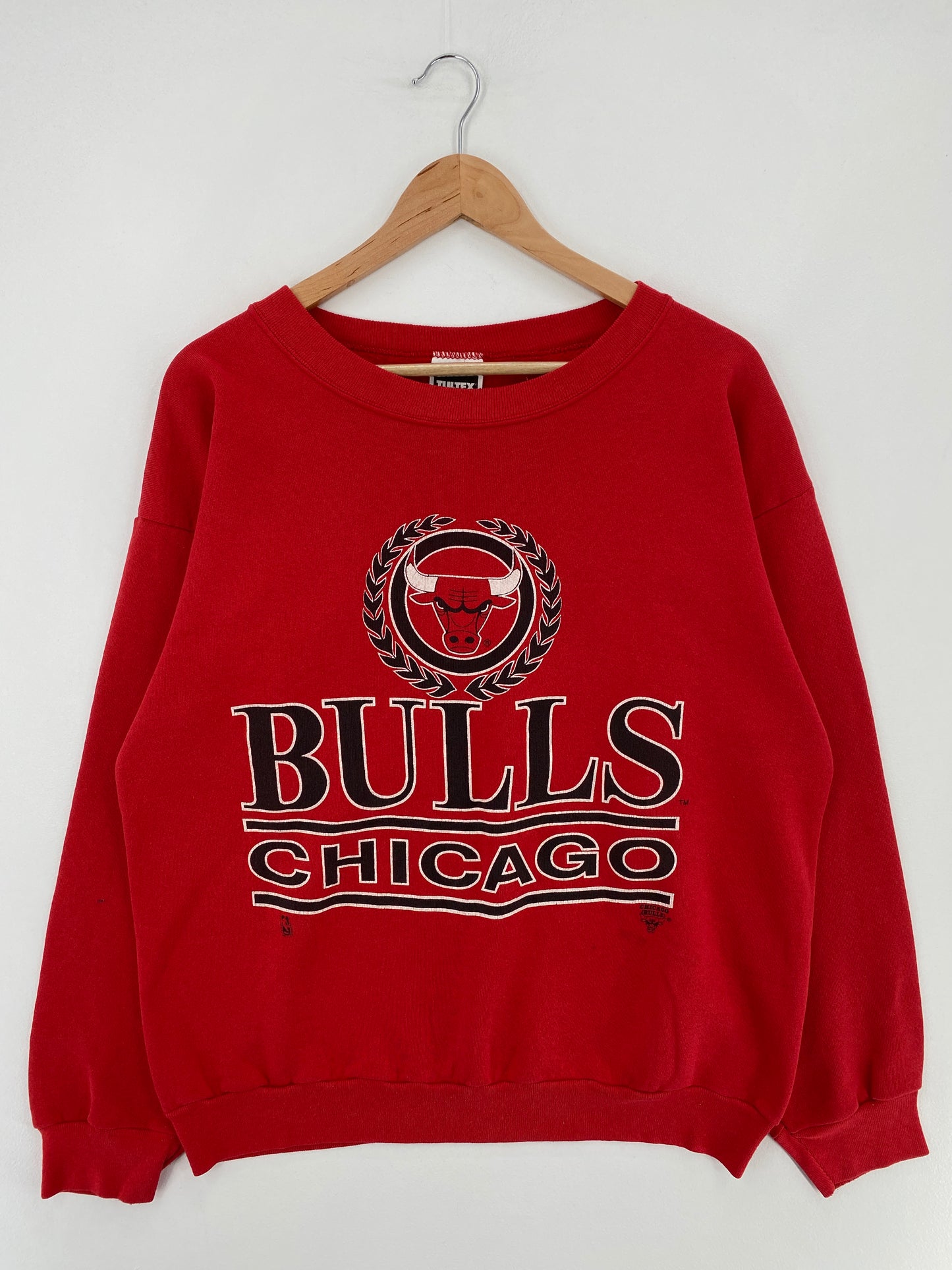 90's CHICAGO BULLS Made in USA Size XL Vintage NBA Sweat-shirt / E2143S