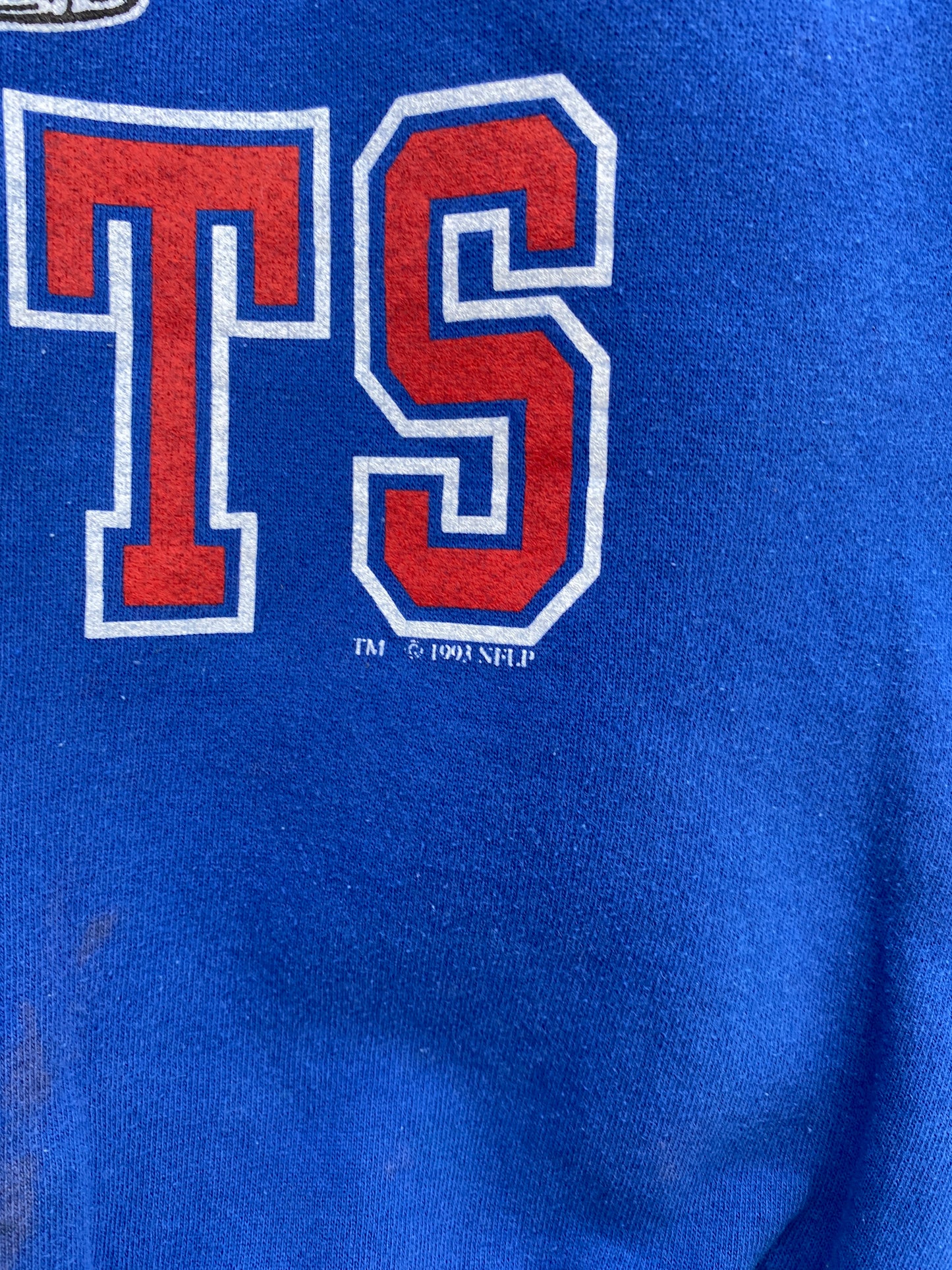 1993 RUSSELL x NEW YORK GIANTS Made in USA Size XL Vintage NFL Sweat-shirt / A6739