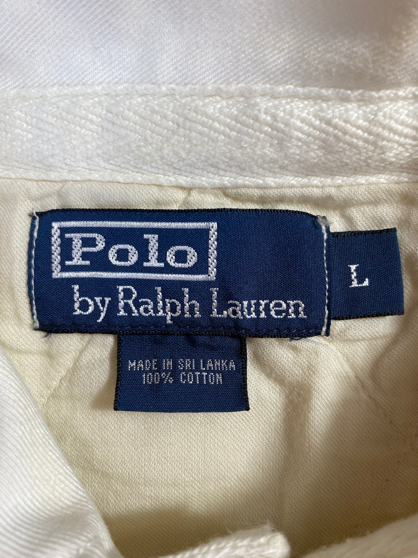 90’s POLO RALPH LAUREN Size L Vintage Rugby-Shirt / A6751