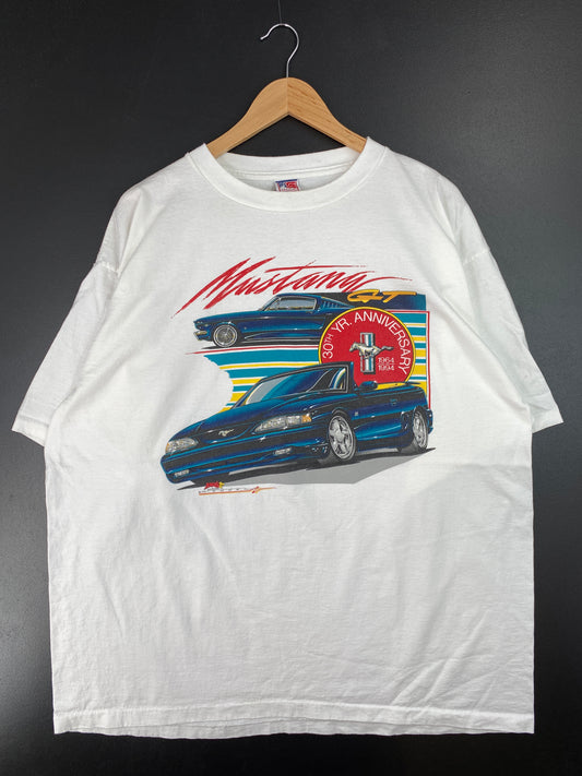 1994 FORD MUSTANG Made in USA Size XXL Vintage Racing T-shirt  / A6993