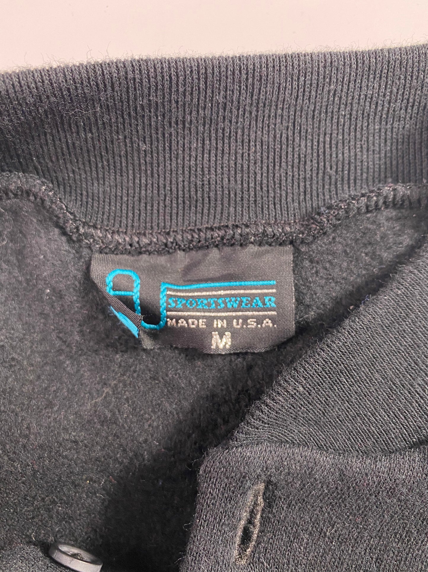 1992 ALASKA EAGLES Made in USA Size M Vintage Button Down Sweat-shirt / A3017