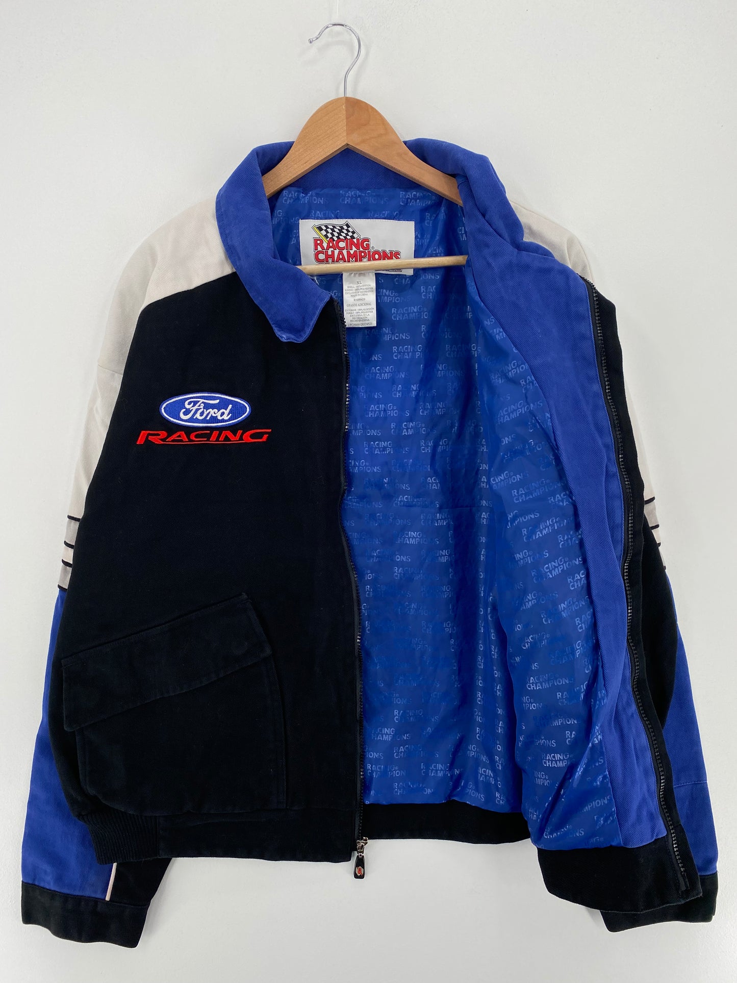 Vintage FORD RACING Size XL Racing Jacket / A3065