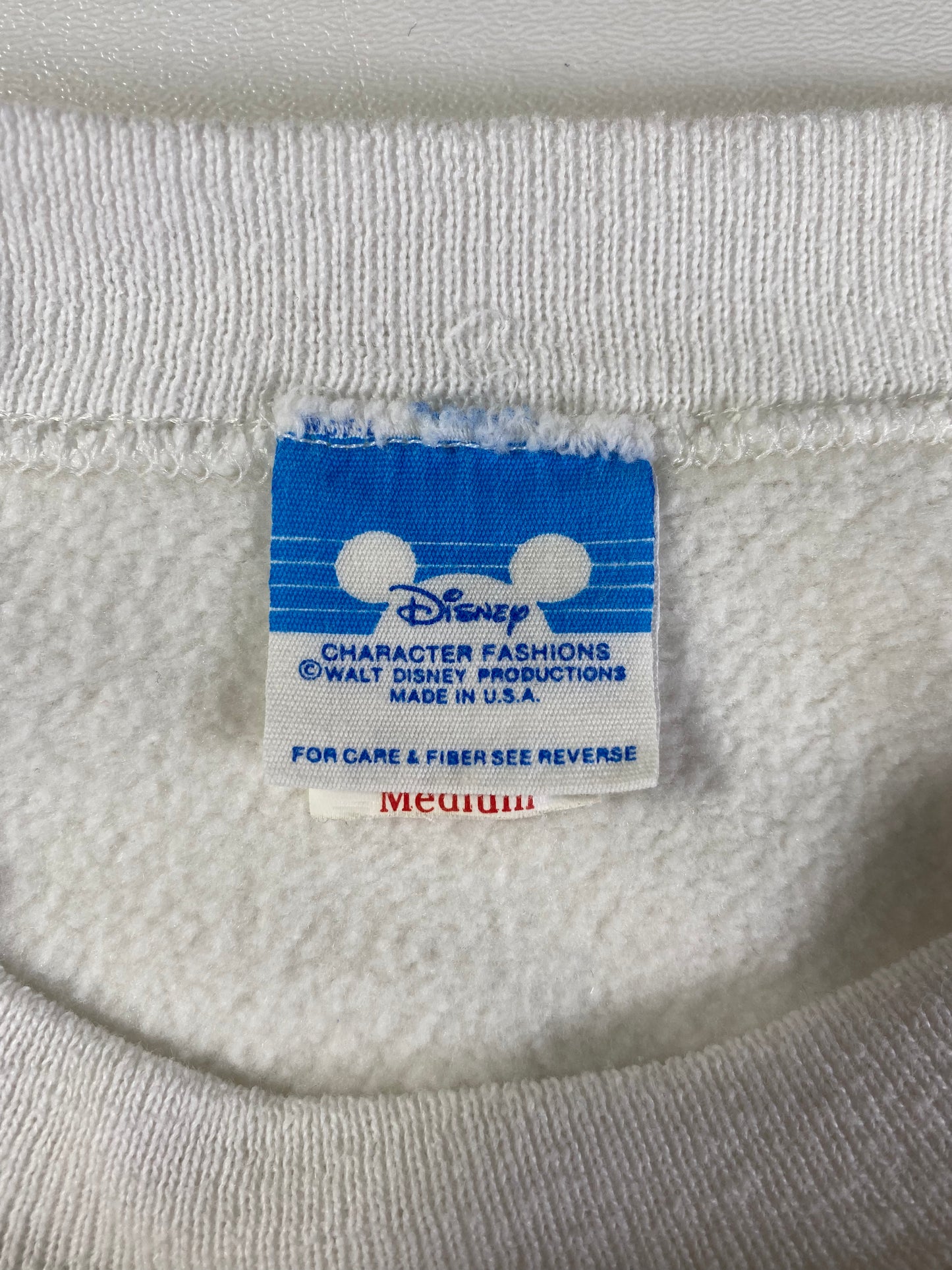 1988 DISNEY MICKEY Made in USA Size M Vintage Sweat-shirt / A3098