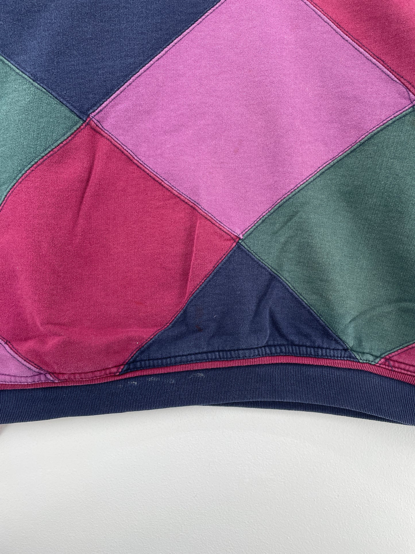 Vintage PATCH WORKS Size XL Vintage Sweat-shirt / E2488S