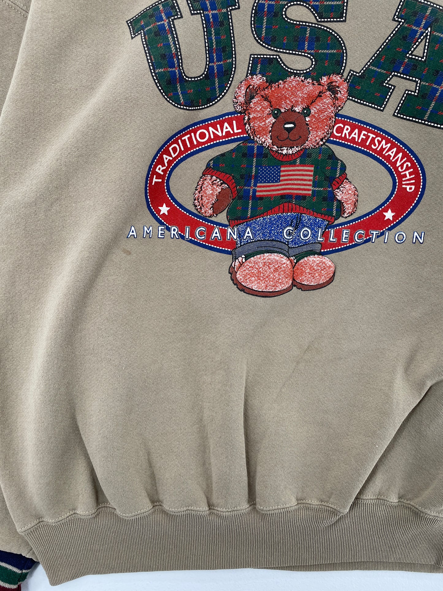 90's BEAR Made in USA Size XL Vintage Sweat-shirt / E2492S