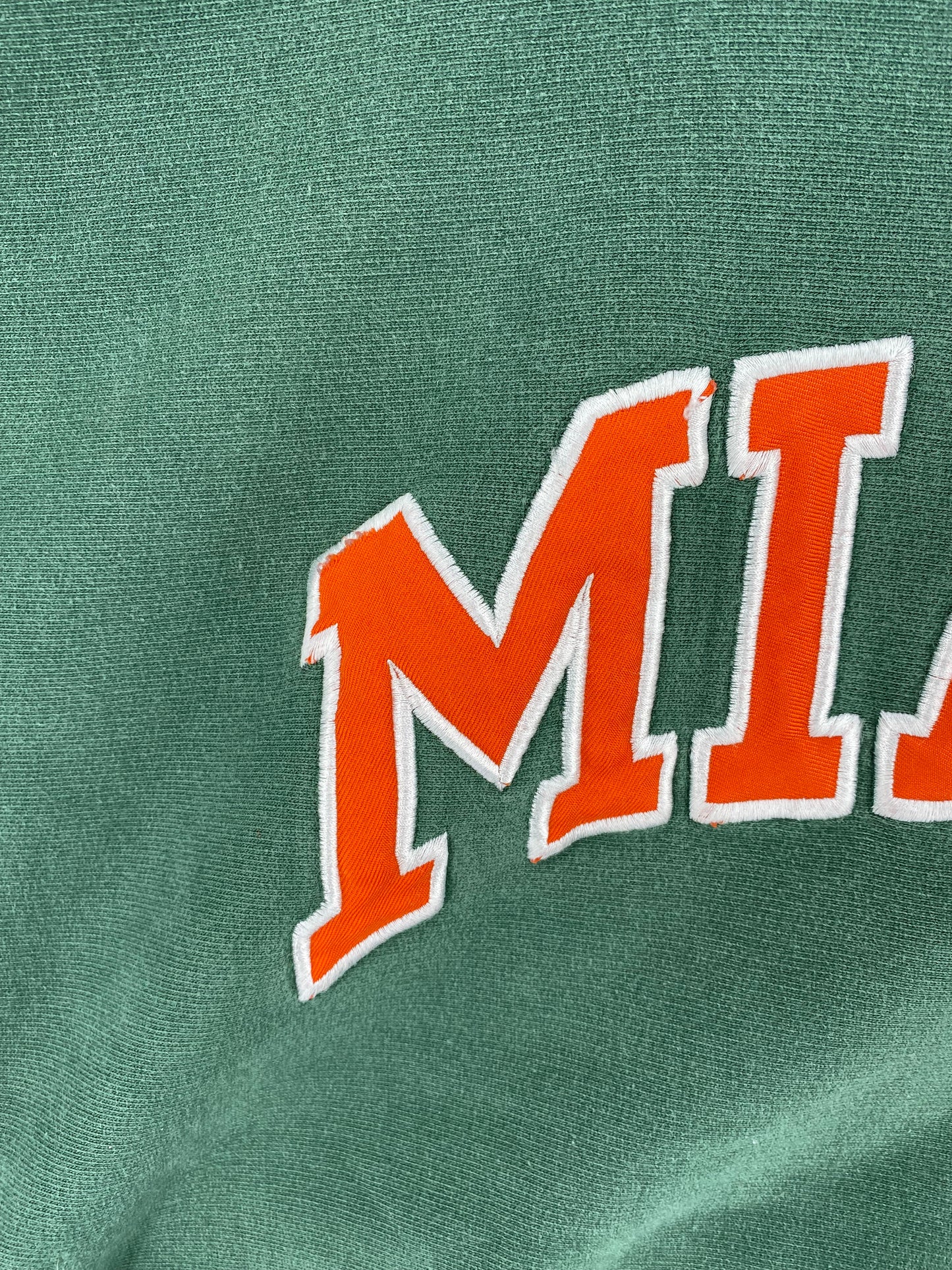 Vintage MIAMI Size XL Vintage College Sweat-shirt / A3186