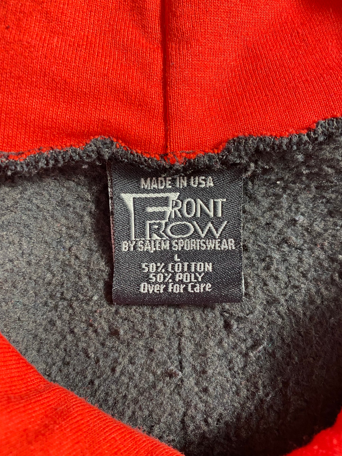 1991 SALEM x SAN FRANCISCO 49ERS Made in USA Size L Vintage NFL Hoodie Sweat-Shirt / A3362