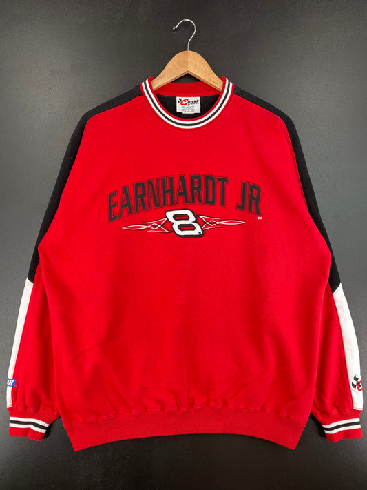 00’ NASCAR DALE EARNHARDT JR Size L Vintage Racing Sweat-Shirt / A2979
