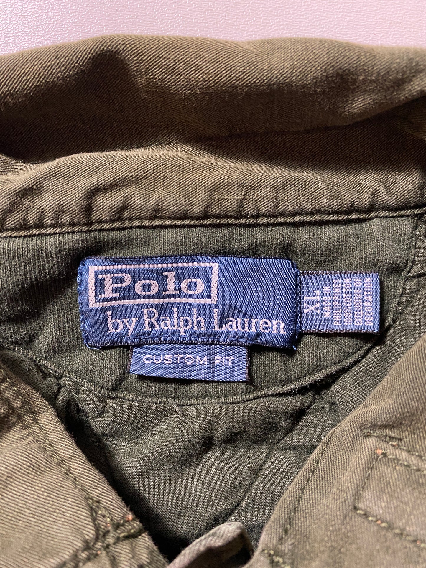 90's POLO RALPH LAUREN Size XL Vintage Rugby-Shirts / A9312