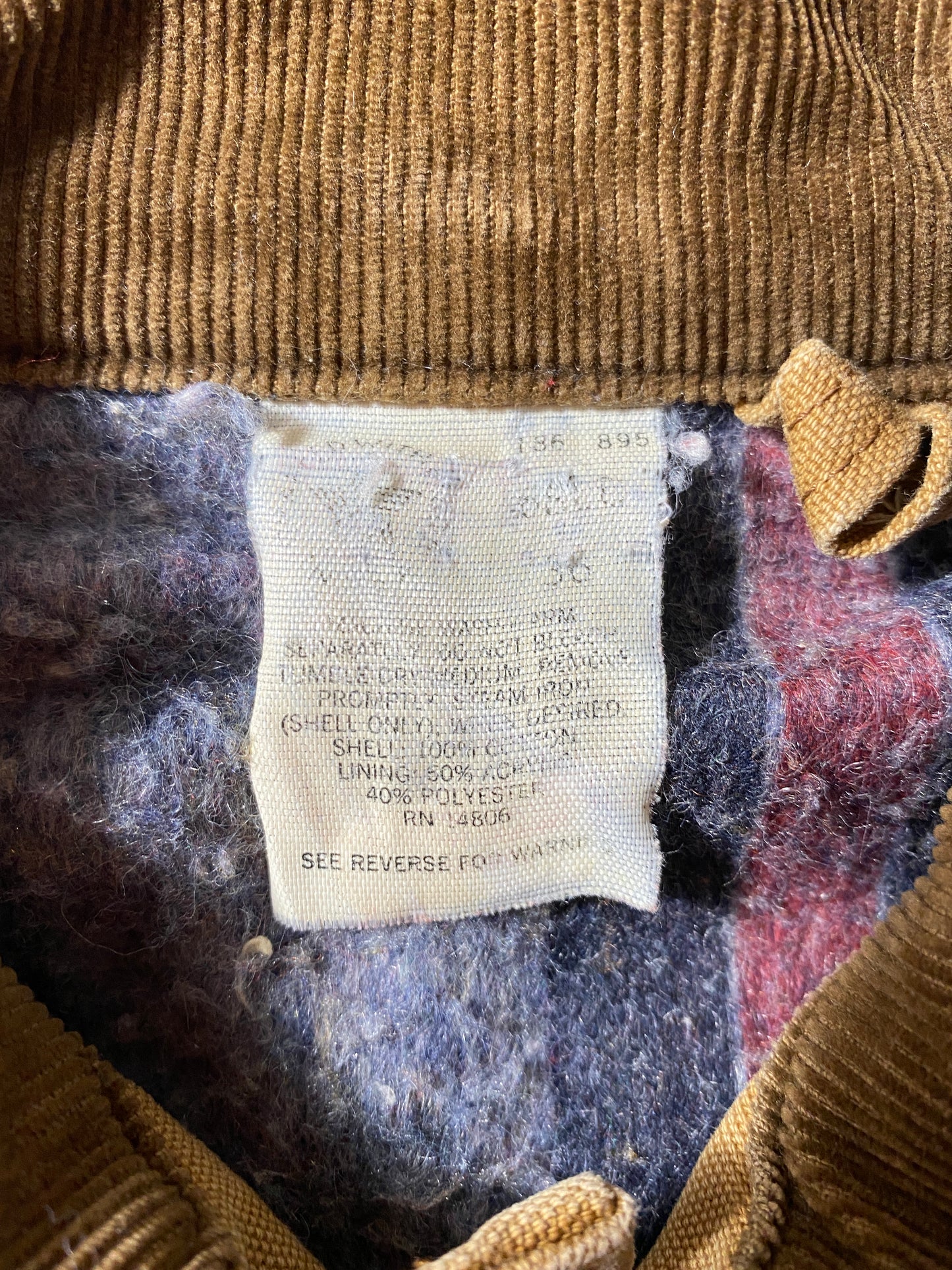 90's CARHARTT Made in USA Size M Vintage Duck Jacket / A9350